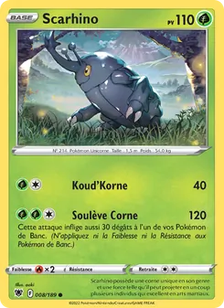 Scarhino 008/189 Astres Radieux