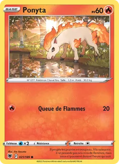 Ponyta 021/189 Astres Radieux
