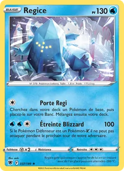 Regice 037/189 Astres Radieux