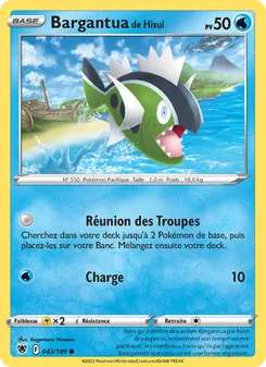 Bargantua de Hisui 043/189 Astres Radieux