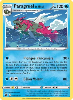 Paragruel de Hisui 044/189 Astres Radieux