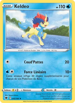Keldeo 045/189 Astres Radieux