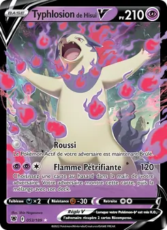 Typhlosion de Hisui V 053/189 Astres Radieux