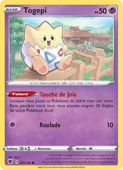 Togepi 055/189 Astres Radieux