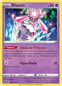 Diancie 068/189 Astres Radieux