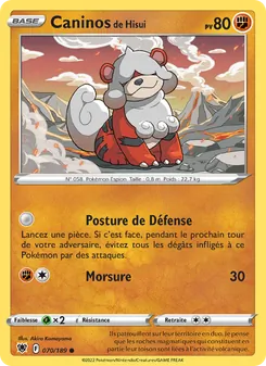 Caninos de Hisui 070/189 Astres Radieux