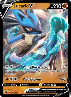 Lucario V 078/189 Astres Radieux