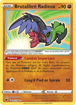 Brutalibré Radieux 081/189 Astres Radieux