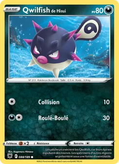 Qwilfish de Hisui 088/189 Astres Radieux