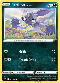 Farfuret de Hisui 092/189 Astres Radieux