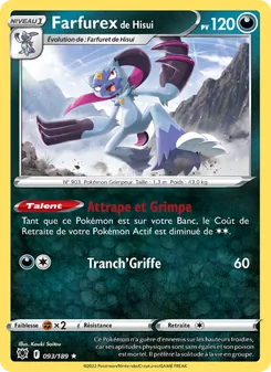 Farfurex de Hisui 093/189 Astres Radieux
