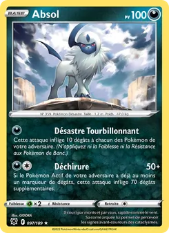 Absol 097/189 Astres Radieux