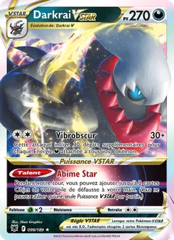 Darkrai VSTAR 099/189 Astres Radieux