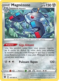 Magnézone 107/189 Astres Radieux