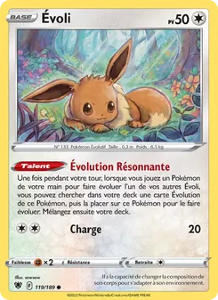 Évoli 119/189 Astres Radieux