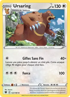 Ursaring 123/189 Astres Radieux