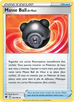Masse Ball de Hisui 146/189 Astres Radieux