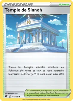 Temple de Sinnoh 155/189 Astres Radieux