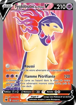 Typhlosion de Hisui V 169/189 Astres Radieux