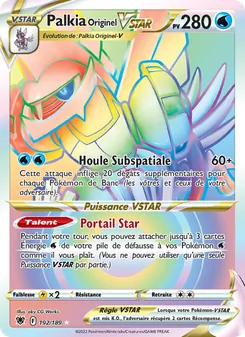 Palkia Originel VSTAR 192/189 Astres Radieux