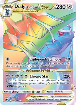Dialga Originel VSTAR 198/189 Astres Radieux