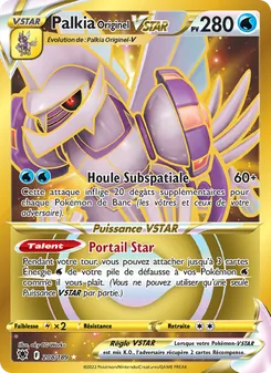 Palkia Originel VSTAR 208/189 Astres Radieux