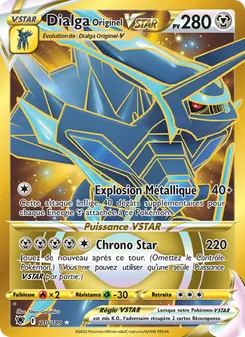Dialga Originel VSTAR 210/189 Astres Radieux