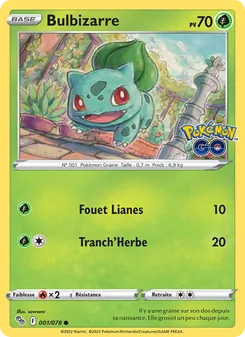 Bulbizarre 001/078 Pokémon GO