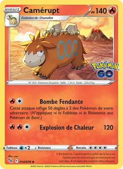 Camérupt 014/078 Pokémon GO