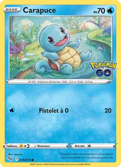 Carapuce 015/078 Pokémon GO