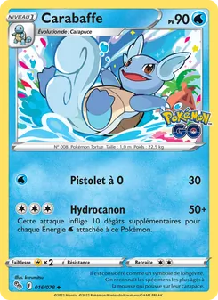 Carabaffe 016/078 Pokémon GO