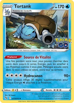 Tortank 017/078 Pokémon GO