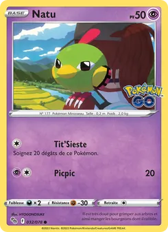 Natu 032/078 Pokémon GO