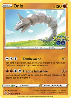 Onix 036/078 Pokémon GO