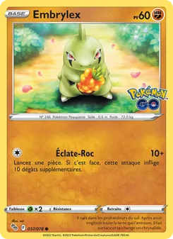 Embrylex 037/078 Pokémon GO