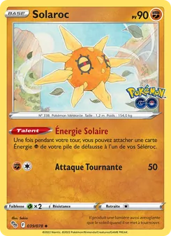 Solaroc 039/078 Pokémon GO