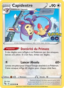 Capidextre 057/078 Pokémon GO