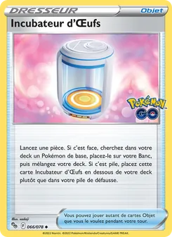 Incubateur d'Œufs 066/078 Pokémon GO