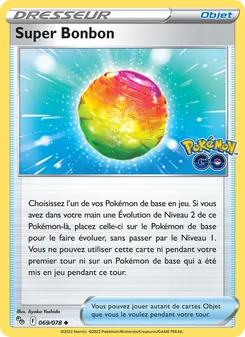 Super Bonbon 069/078 Pokémon GO