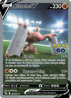 Bétochef V 074/078 Pokémon GO