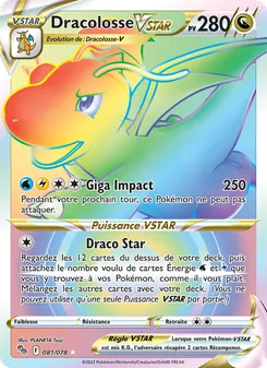 Dracolosse VSTAR 081/078 Pokémon GO