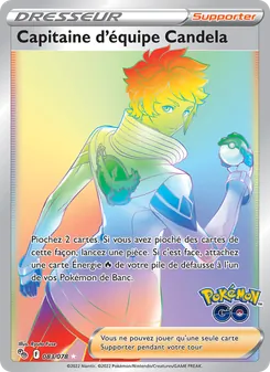Capitaine d'équipe Candela 083/078 Pokémon GO