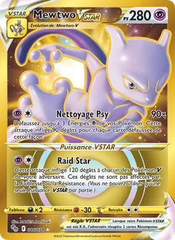 Mewtwo VSTAR 086/078 Pokémon GO