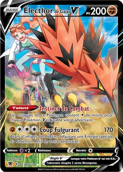 Électhor de Galar V TG19 Astres Radieux Galerie de Dresseurs