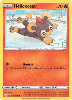 Hélionceau 028/196 Origine Perdue