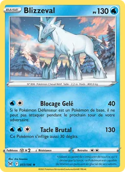 Blizzeval 051/196 Origine Perdue
