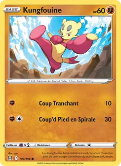 Kungfouine 103/196 Origine Perdue