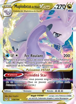 Muplodocus de Hisui VSTAR 136/196 Origine Perdue
