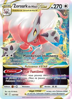 Zoroark de Hisui VSTAR 147/196 Origine Perdue