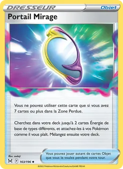 Portail Mirage 163/196 Origine Perdue